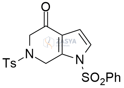 1-(phenylsulfonyl)-6-tosyl-6,7-dihydro-1H-pyrrolo[2,3-c]pyridin-4(5H)-one